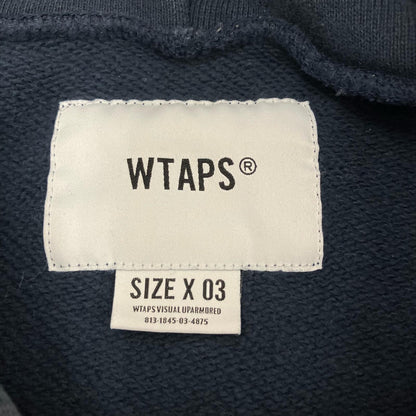W)TAPS | ダブルタップス URBAN TERRITORY DESIGN HOODED パーカー 191ATDT-CSM16 ネイビー サイズ：3【イオン広店】