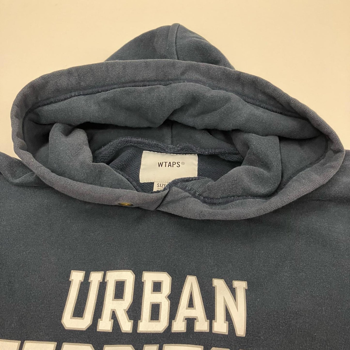 W)TAPS | ダブルタップス URBAN TERRITORY DESIGN HOODED パーカー 191ATDT-CSM16 ネイビー サイズ：3【イオン広店】