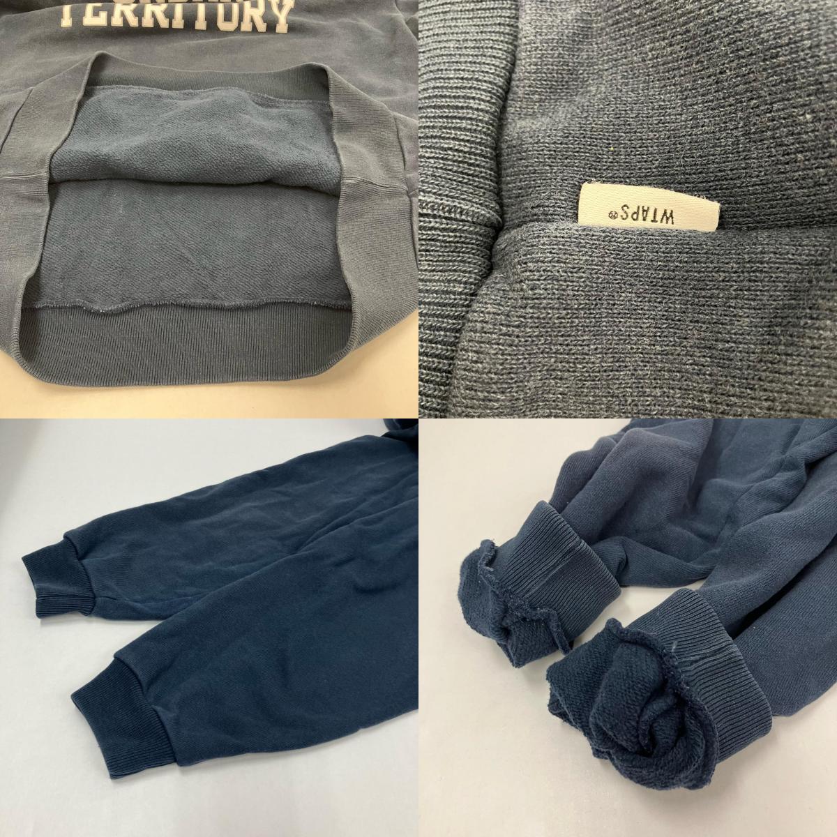 W)TAPS | ダブルタップス URBAN TERRITORY DESIGN HOODED パーカー 191ATDT-CSM16 ネイビー サイズ：3【イオン広店】