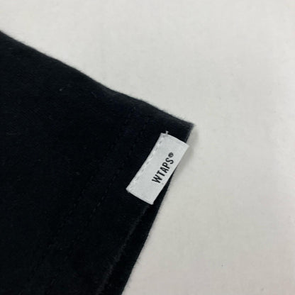 W)TAPS | ダブルタップス INGREDIENTS / TEE 半袖Ｔシャツ 221PCDT-ST02S ブラック サイズ：3【イオン広店】