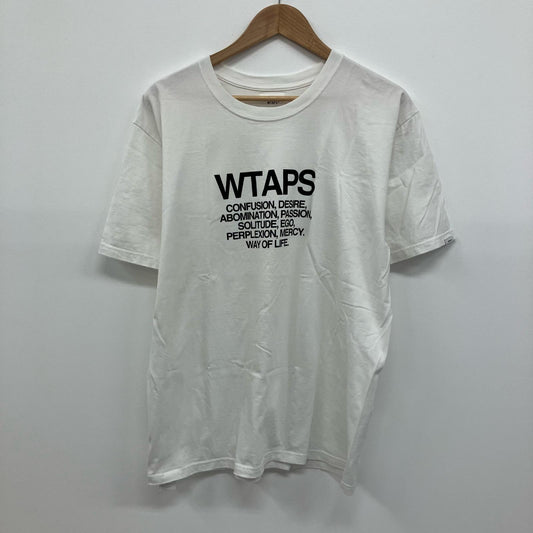 W)TAPS | ダブルタップス INGREDIENTS / TEE 半袖Ｔシャツ 221PCDT-ST02S ホワイト サイズ：3【イオン広店】