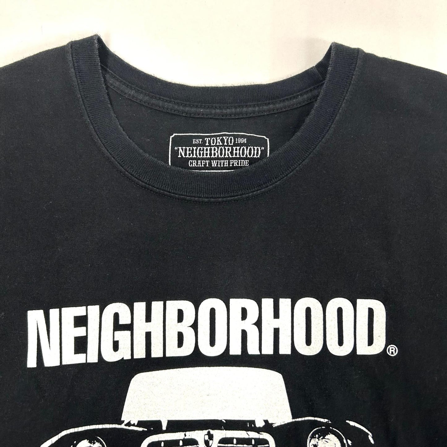 NEIGHBORHOOD | ネイバーフッド CADILLAC TEE 半袖Ｔシャツ ブラック サイズ：M【イオン広店】