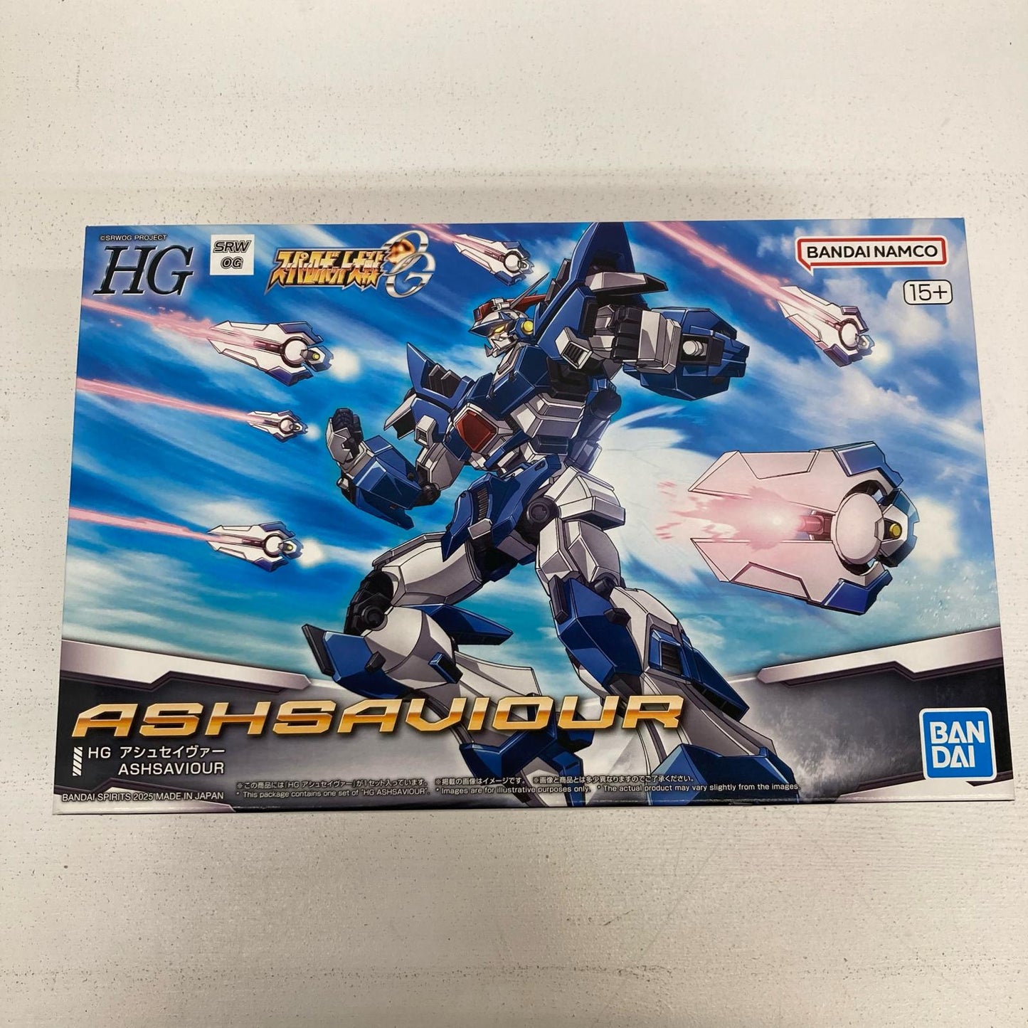 プラモデル HG アシュセイヴァー スーパーロボット大戦OG アシュセイヴァー【イオン広店】