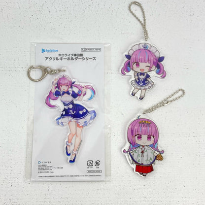 その他ホビー 3点セット 神田祭 湊あくあ アクリルキーホルダー ホロライブ 巫女衣装 通常衣装 湊あくあ【イオン広店】