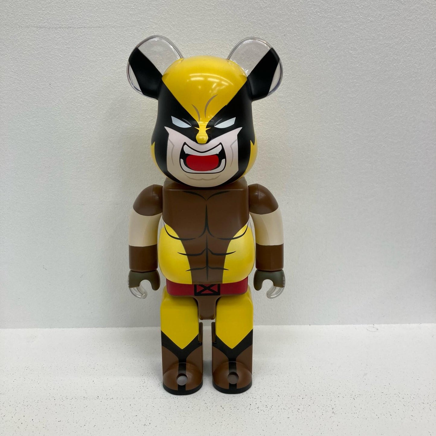 フィギュア SP賞 BE＠RBRICK 400% ウルヴァリン(ブラウンコスチューム) Happyくじ BE＠RBRICK MARVEL X-MEN ウルヴァリン【フィギュア】【イオン広店】