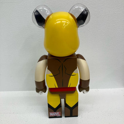 フィギュア SP賞 BE＠RBRICK 400% ウルヴァリン(ブラウンコスチューム) Happyくじ BE＠RBRICK MARVEL X-MEN ウルヴァリン【フィギュア】【イオン広店】