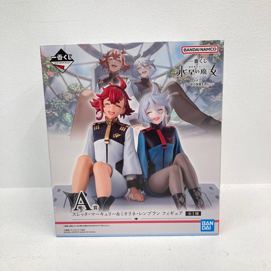 フィギュア A賞 スレッタ・マーキュリー＆ミオリネ・レンブラン 一番くじ 機動戦士ガンダム 水星の魔女 vol.3 目一杯の祝福を君に スレッタ　ミオリネ【フィギュア】【イオン広店】