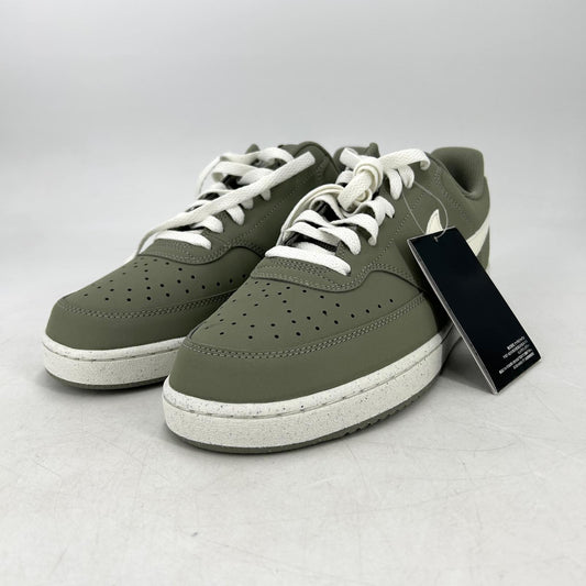 NIKE | ナイキ Court Vision Low Premium スニーカー HM9429-300 オリーブ 28cm【イオン広店】
