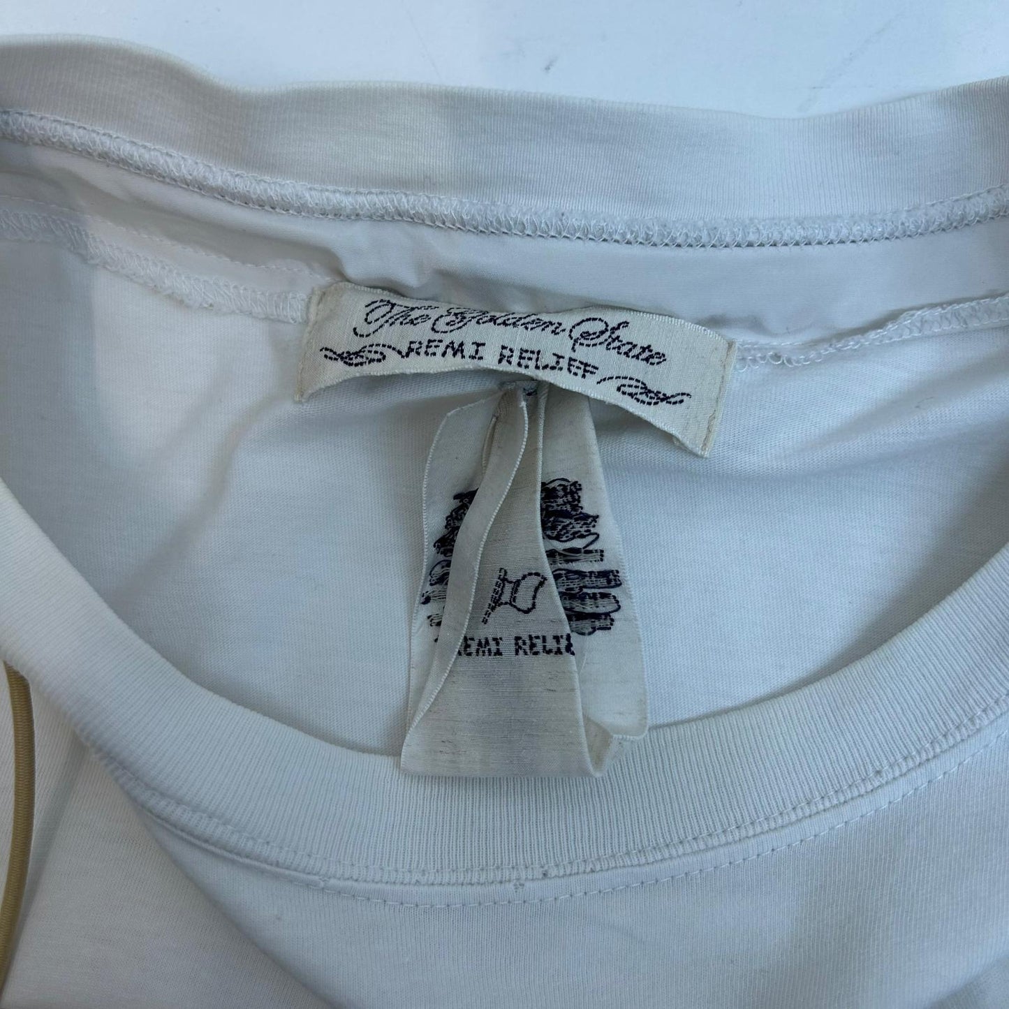 REMI RELIEF | レミレリーフ 半袖Ｔシャツ ホワイト サイズ：M【イオン広店】