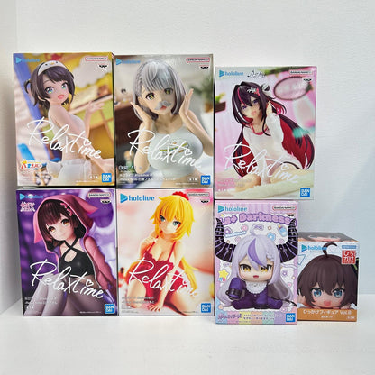 フィギュア 7点 ホロライブ フィギュア Relax time 他 まとめ売り【フィギュア】【イオン広店】
