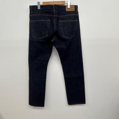 CALEE | キャリー VINTAGE REPRODUCT TAPERED DENIM PANTS デニムパンツ インディゴ サイズ：32【イオン広店】