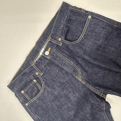 CALEE | キャリー VINTAGE REPRODUCT TAPERED DENIM PANTS デニムパンツ インディゴ サイズ：32【イオン広店】