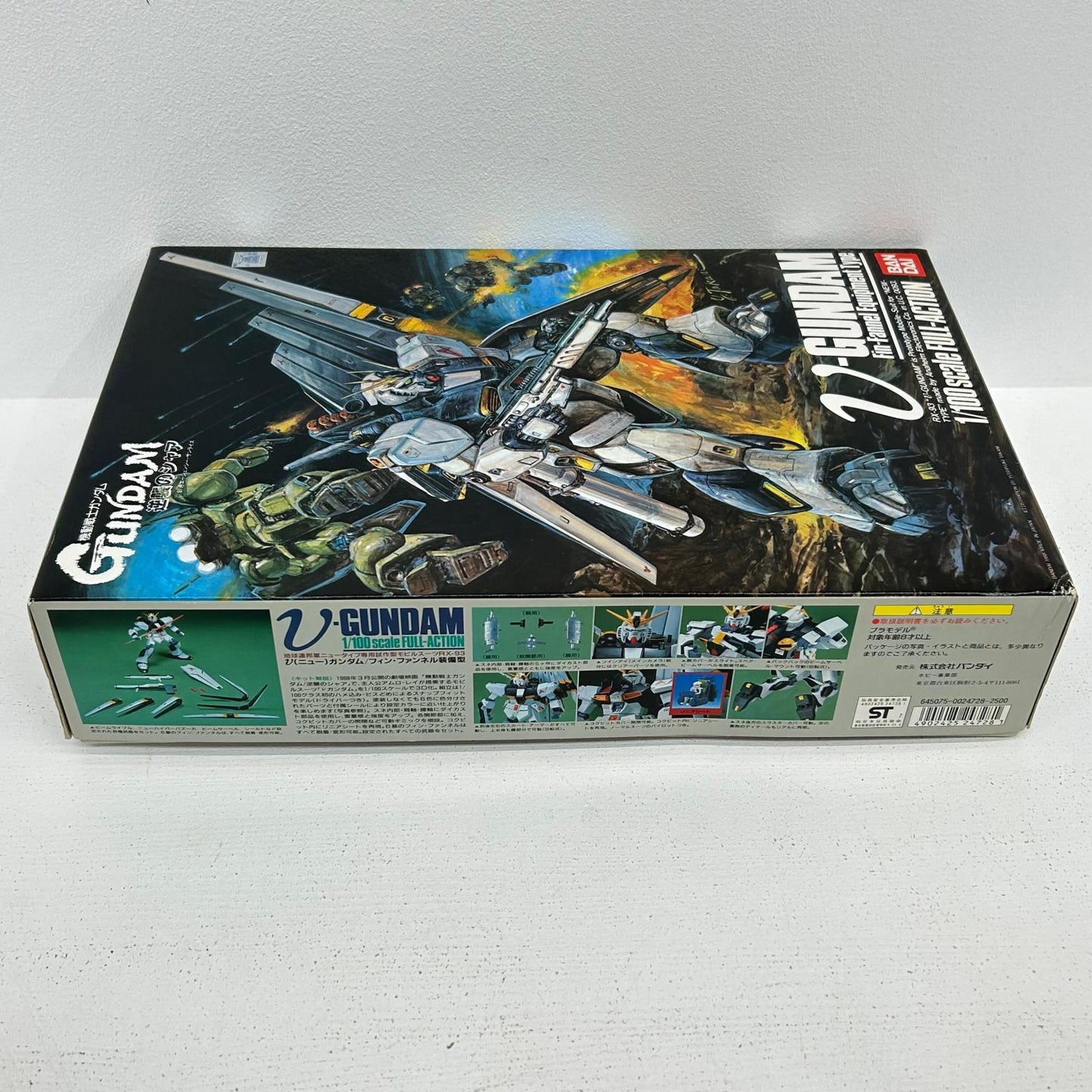 プラモデル 1/100 RX-93 νガンダム フィン・ファンネル装備型 機動戦士ガンダム 逆襲のシャア νガンダム【イオン広店】
