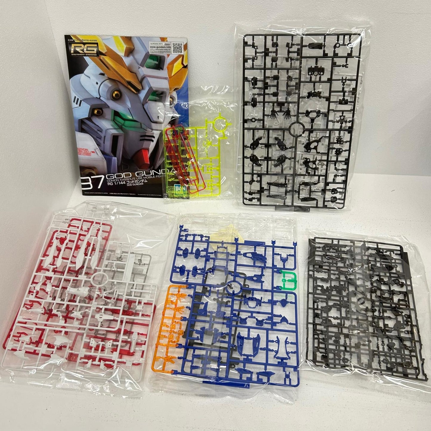 プラモデル B賞 1/144 RG ゴッドガンダム ソリッドクリア 一番くじ 機動戦士ガンダム ガンプラ 2024 ゴッドガンダム【イオン広店】