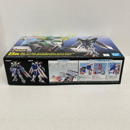プラモデル B賞 1/144 RG ゴッドガンダム ソリッドクリア 一番くじ 機動戦士ガンダム ガンプラ 2024 ゴッドガンダム【イオン広店】