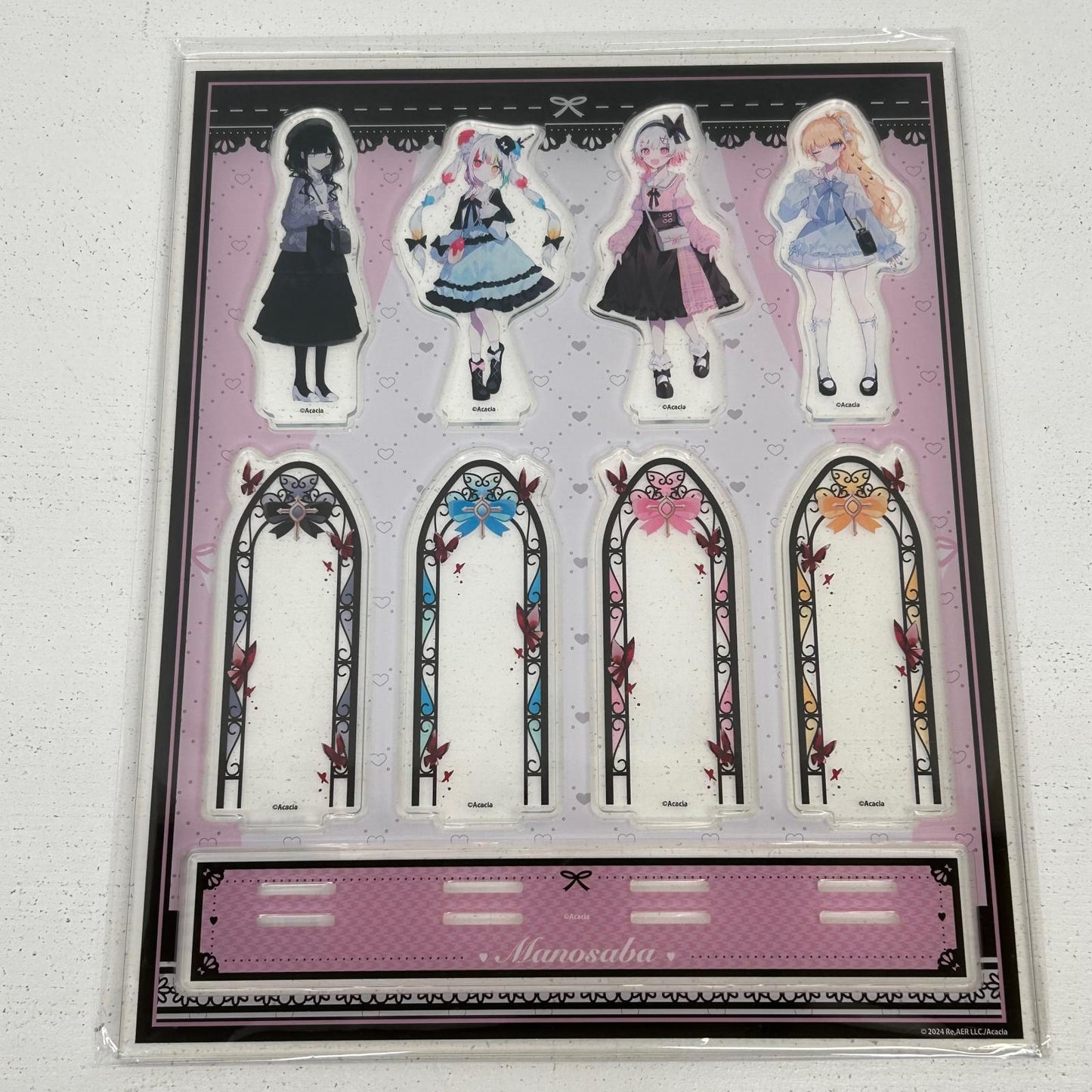 その他ホビー 魔法少女ノ魔女裁判 アクリルジオラマ ガーリーファッションver. エマ ノア ミリア ナノカ まのさば エマ ノア ミリア ナノカ【イオン広店】