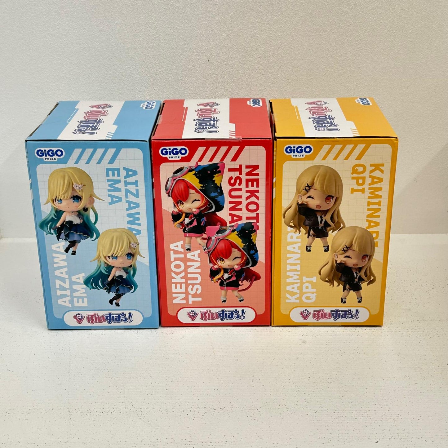 フィギュア 全3種 ぶいすぽっ! デフォルメフィギュア Vol.4 GiGO限定 神成きゅぴ 藍沢エマ 猫汰つな【フィギュア】【イオン広店】