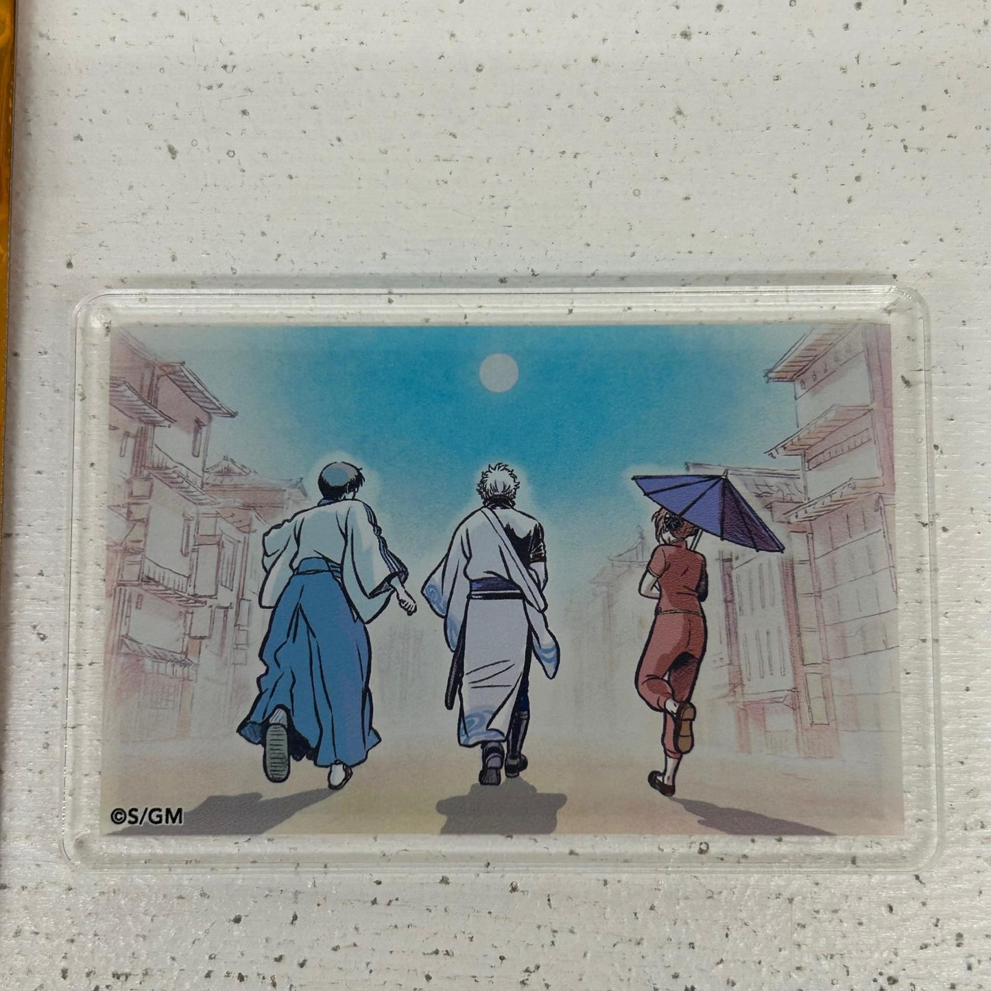 その他ホビー 万事屋 アクリルマグネット 新劇場版 銀魂 吉原大炎上 坂田銀時　志村新八　神楽【イオン広店】