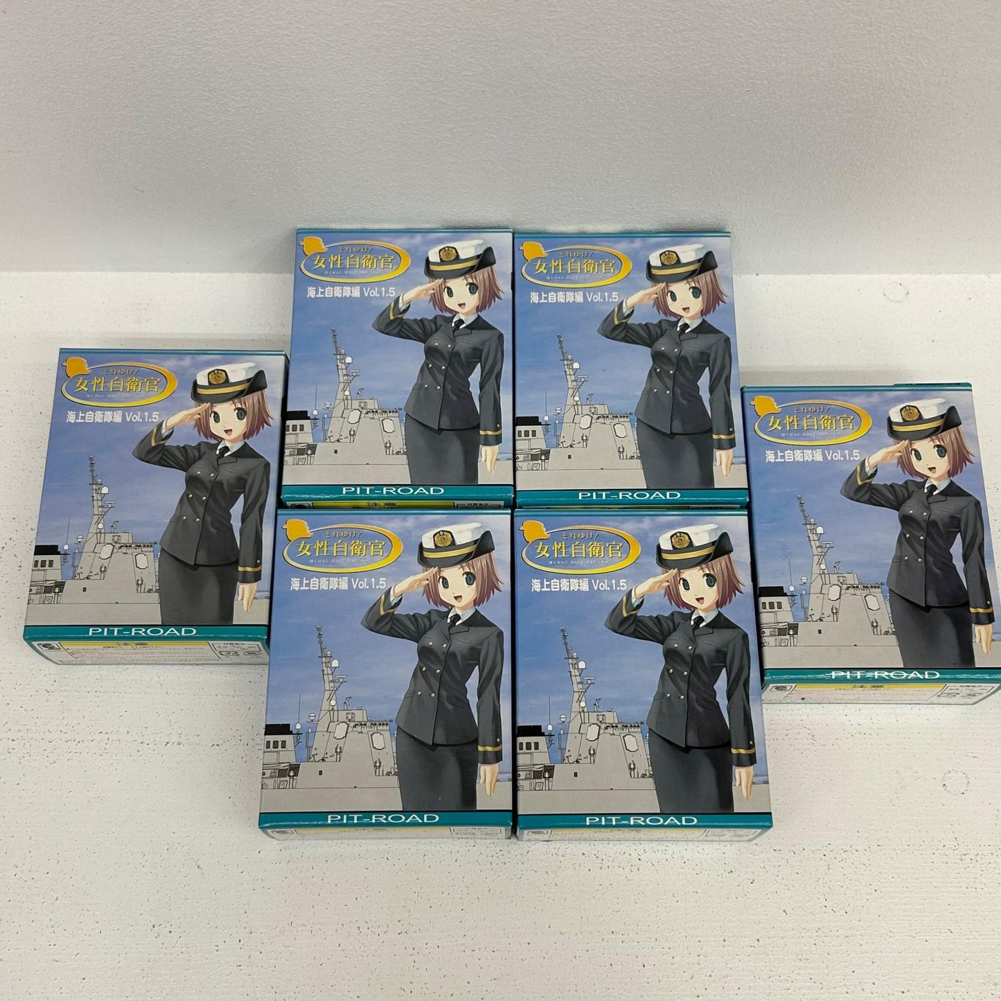 フィギュア 6個セット それゆけ!女性自衛官 Vol.1.5 海上自衛隊編 海上自衛隊編【フィギュア】【イオン広店】