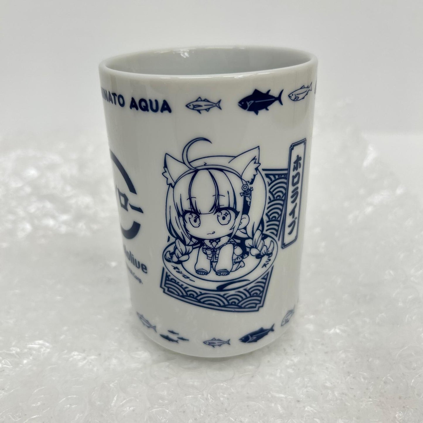 その他ホビー 湊あくあ 湯呑み スシロー ホロライブ 湊あくあとスシローぜ! 湊あくあ【イオン広店】