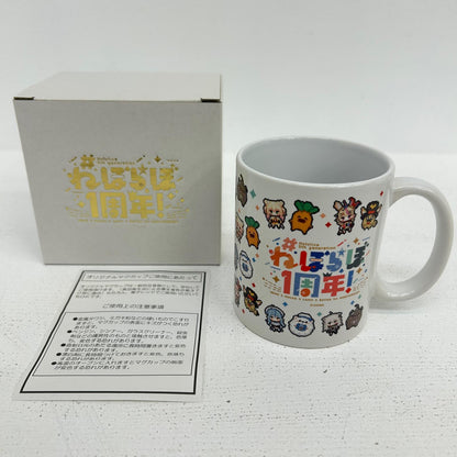 その他ホビー ねぽらぼ1周年記念 5期生マグカップ ホロライブ 桃鈴ねね 尾丸ポルカ 雪花ラミィ 獅白ぼたん【イオン広店】