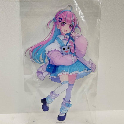 その他ホビー 湊あくあ ビッグアクリルスタンド ホロライブ ローソン Loppi HMV 限定 湊あくあ【イオン広店】