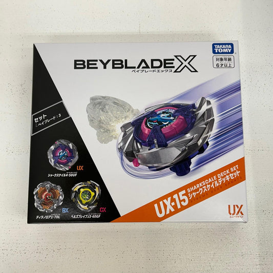 おもちゃ・玩具 UX-15 シャークスケイルデッキセット ベイブレードX BEYBLADE X シャークスケイルデッキセット【イオン広店】