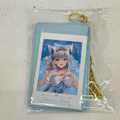 その他ホビー 白上フブキ チェキ風カード＆チェキ風カードホルダー ホロライブ 1期生 6周年記念 白上フブキ 【イオン広店】
