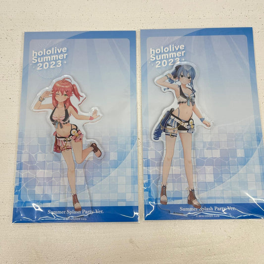 その他ホビー さくらみこ 星街すいせい アクリルスタンド サマースプラッシュパーティーver. ホロライブ さくらみこ 星街すいせい 【イオン広店】