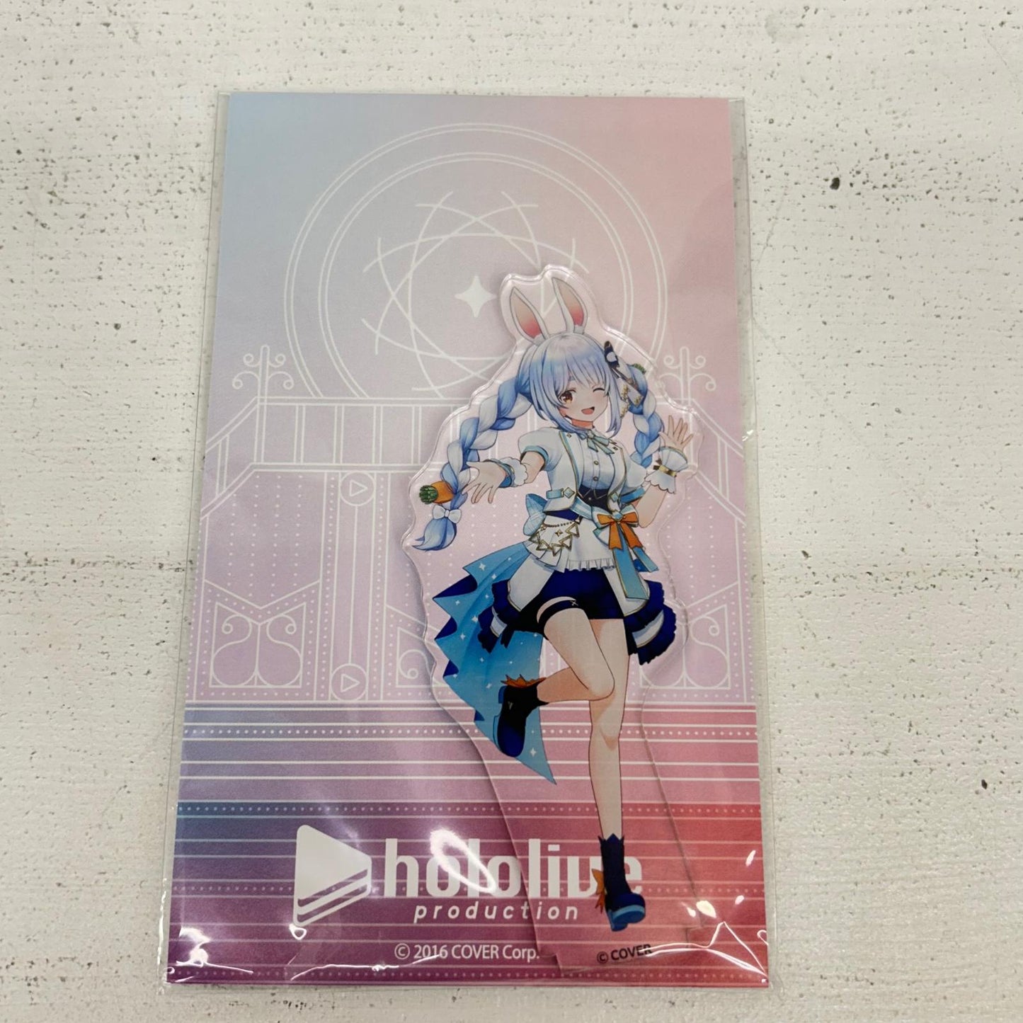 その他ホビー 2種 兎田ぺこら ブライト衣装 アクリルスタンド ミニキャラアクリルキーホルダー ホロライブ 兎田ぺこら ブライト衣装【イオン広店】