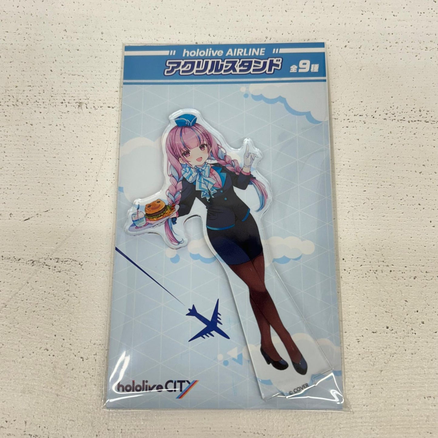 その他ホビー 湊あくあ hololive AIRLINE アクリルスタンド hololiveCITY ホロライブ 湊あくあ【イオン広店】