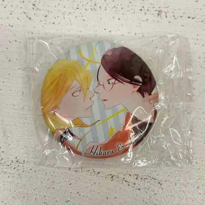 その他ホビー 同級生 シリーズ 缶バッジ 佐条利人＆草壁光 中村明日美子 1 佐条利人　草壁光【イオン広店】