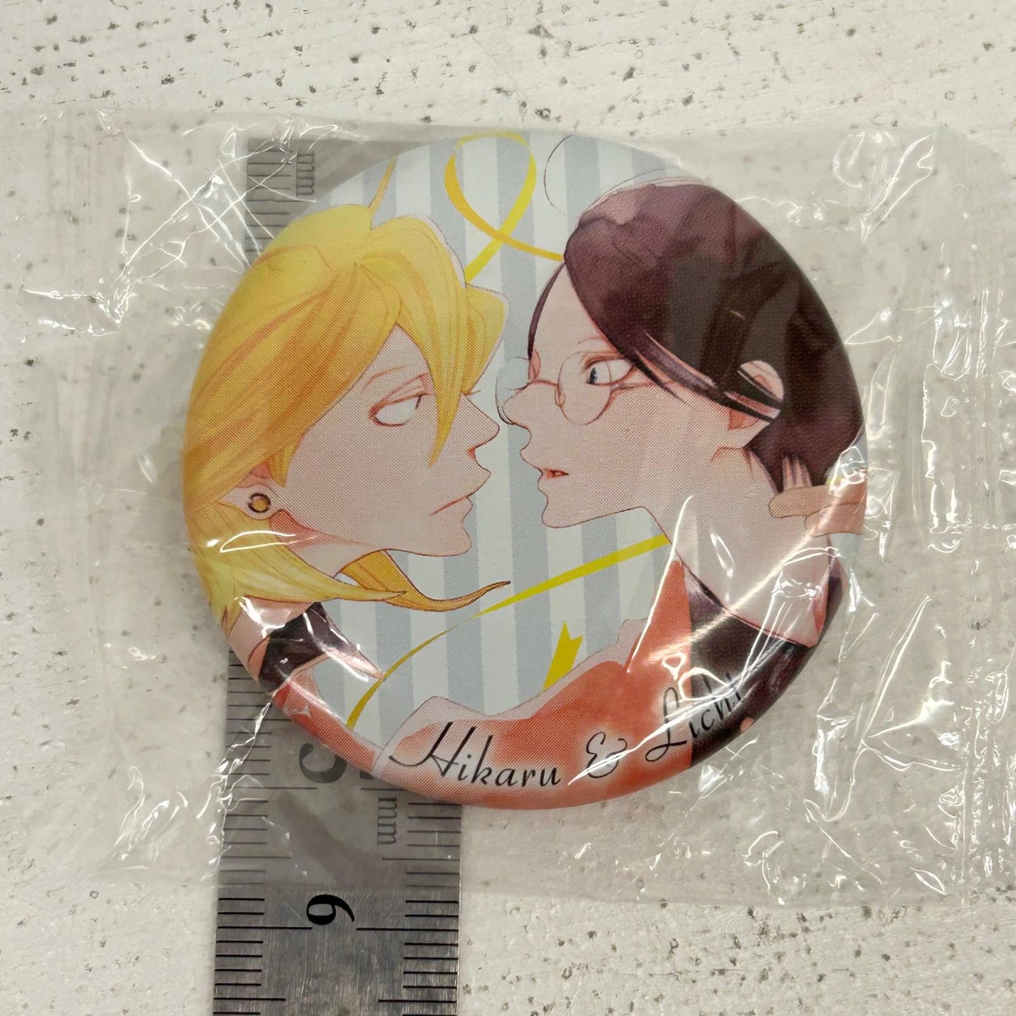 その他ホビー 同級生 シリーズ 缶バッジ 佐条利人＆草壁光 中村明日美子 1 佐条利人　草壁光【イオン広店】