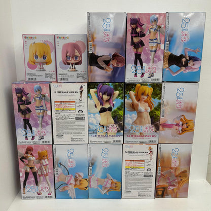 フィギュア 15体 2.5次元の誘惑 GLITTER＆GLAMOURS すわりめいと フィギュア にごりり 天乃リリサ　リリエル 　橘美花莉　ミリエラ【フィギュア】【イオン広店】
