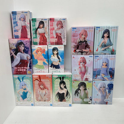 フィギュア 15体 甘神さんちの縁結び Luminasta Yumemirize バニーver.他 甘神夕奈 甘神朝姫 甘神夜重 甘神夕奈 甘神朝姫 甘神夜重【フィギュア】【イオン広店】