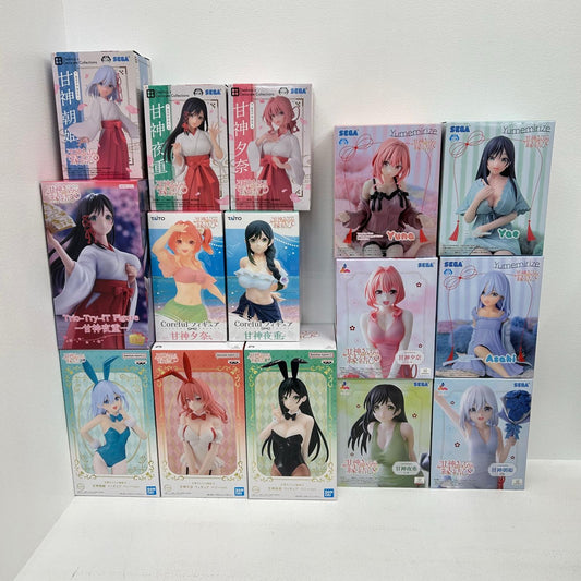 フィギュア 15体 甘神さんちの縁結び Luminasta Yumemirize バニーver.他 甘神夕奈 甘神朝姫 甘神夜重 甘神夕奈 甘神朝姫 甘神夜重【フィギュア】【イオン広店】