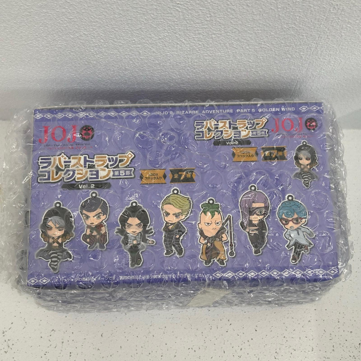 その他ホビー BOX 特典付き ジョジョの奇妙な冒険 第五部 黄金の風 ラバーストラップコレクション Vol.2 2 ラバーストラップコレクション【イオン広店】