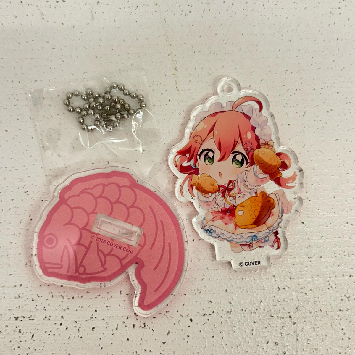 その他ホビー 4点 さくらみこ 鳴門鯛焼本舗 ミニキャラ アクリルスタンド 缶バッジ ホロライブ さくらみこ【イオン広店】