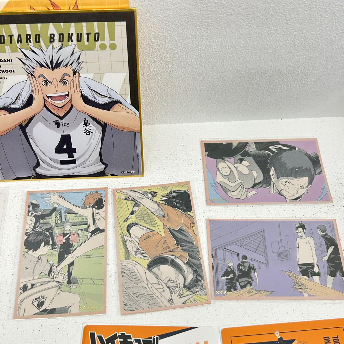 その他ホビー 20枚 ハイキュー カード コースター ポストカード 色紙 おまとめセット 日向　影山　黒尾　他【イオン広店】