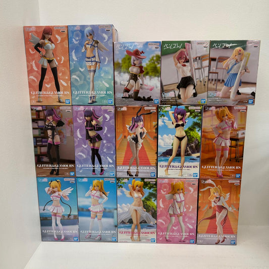 フィギュア 15体 2.5次元の誘惑 GLITTER＆GLAMOURS ペンフレ フィギュア にごりり まとめ売り【フィギュア】【イオン広店】