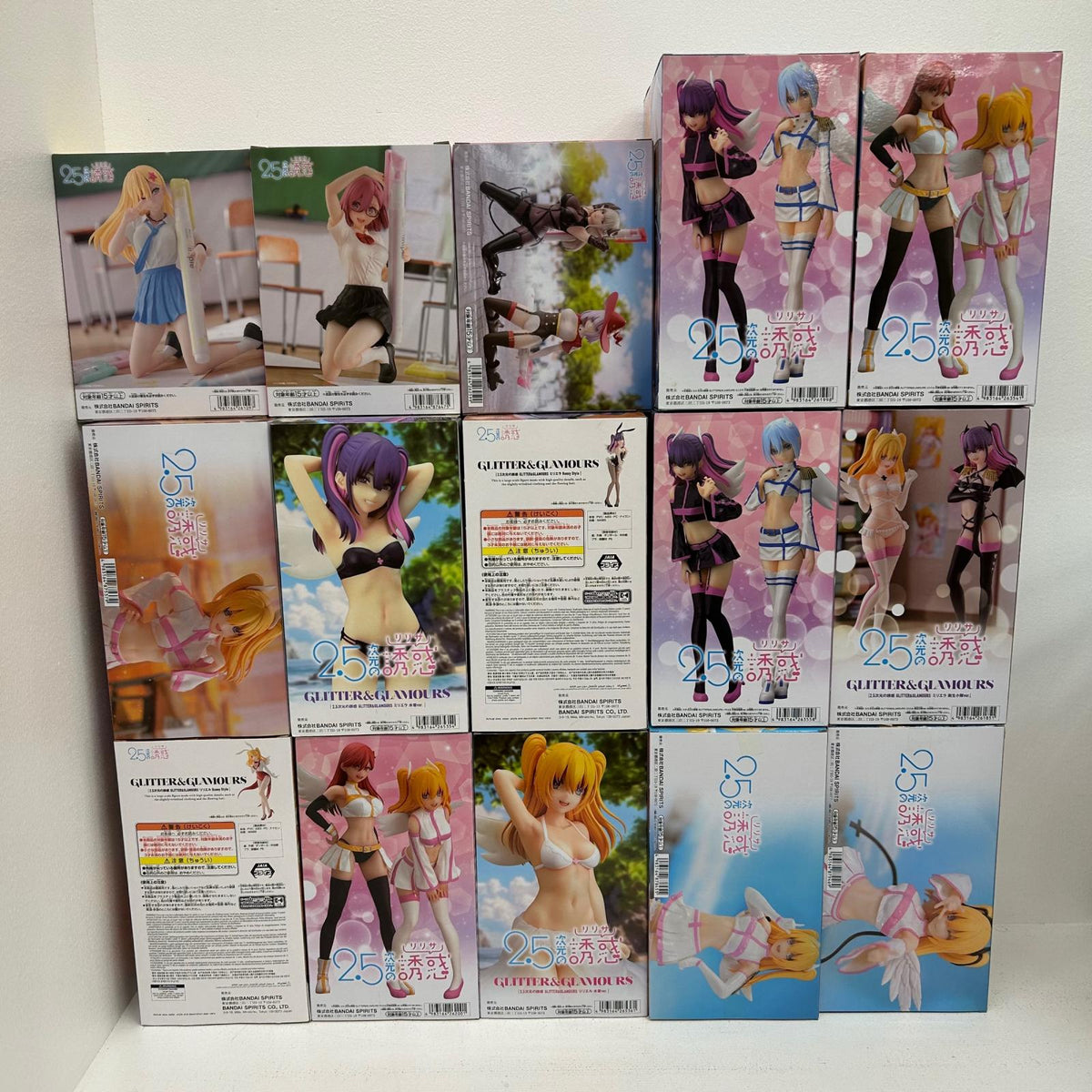 フィギュア 15体 2.5次元の誘惑 GLITTER＆GLAMOURS ペンフレ フィギュア にごりり まとめ売り【フィギュア】【イオン広店】