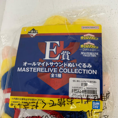 ぬいぐるみ E賞 オールマイトサウンドぬいぐるみ 一番くじ 僕のヒーローアカデミア 紡がれる想い 1 オールマイト【イオン広店】