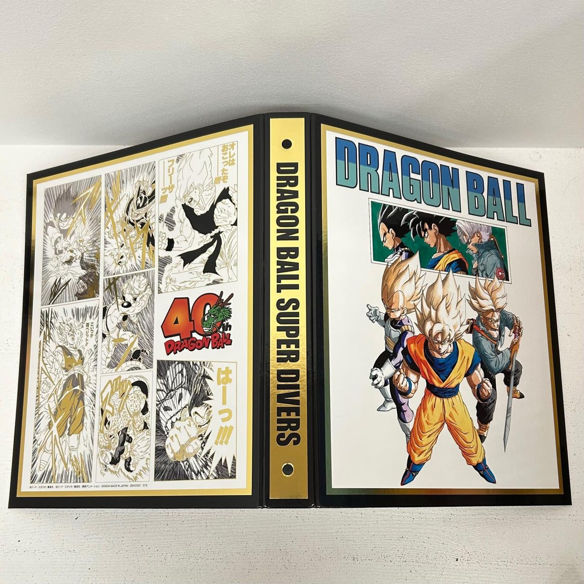 その他ホビー 単品 9ポケットバインダー DRAGON BALL 40th Anniversary Edition ドラゴンボール スーパーダイバーズ【イオン広店】