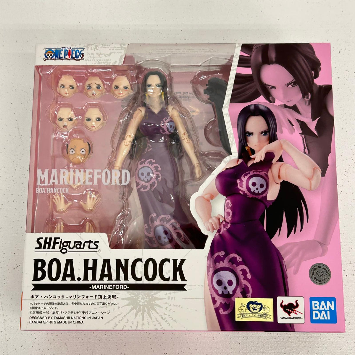 フィギュア S.H.Figuarts ボア・ハンコック マリンフォード頂上決戦 ワンピース ボア・ハンコック【フィギュア】【イオン広店】