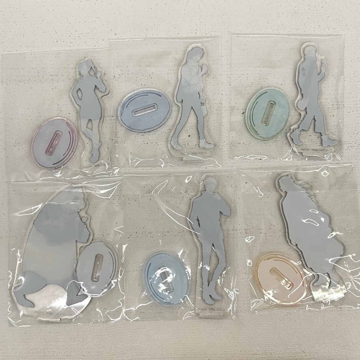 その他ホビー 呪術廻戦0 特典セット アクリルスタンド 缶バッジ ブロマイド ステッカーシート 色紙 乙骨憂太　禪院真希　狗巻棘　パンダ　五条悟　夏油傑【イオン広店】