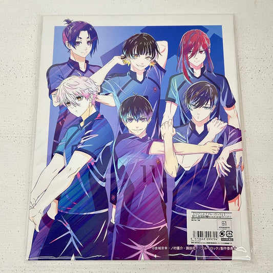 その他ホビー 試合前の準備中ver. 描き下ろし Ani-Art clear label キャンバスボード ブルーロック 潔世一、糸師凛、凪誠士郎、蜂楽廻、千切豹馬、御影玲王【イオン広店】