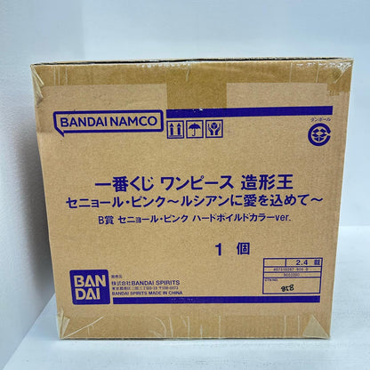 フィギュア B賞 セニョール・ピンク ハードボイルドカラーver. 一番くじ ワンピース 造形王 セニョール・ピンク ルシアンに愛を込めて セニョール・ピンク【フィギュア】【イオン広店】