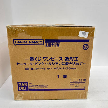 フィギュア B賞 セニョール・ピンク ハードボイルドカラーver. 一番くじ ワンピース 造形王 セニョール・ピンク ルシアンに愛を込めて セニョール・ピンク【フィギュア】【イオン広店】