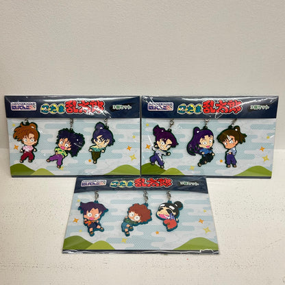 その他ホビー 3種9個 忍たま乱太郎 にいてんごしすたぁず ラバーストラップ3個セット 猪名寺乱太郎　摂津のきり丸　福富しんべヱ　潮江文次郎　立花仙蔵　中在家長次　善法寺伊作　食満留三郎　七松小平太【イオン広店】