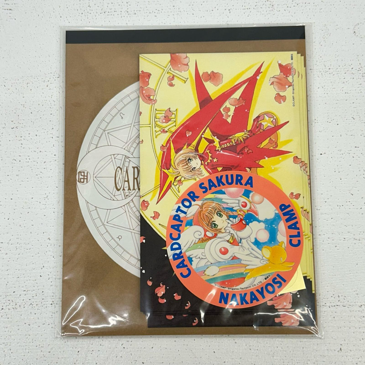 その他ホビー カードキャプターさくら 20周年記念 日本郵便 クリアファイル レターセット ステッカー 【イオン広店】